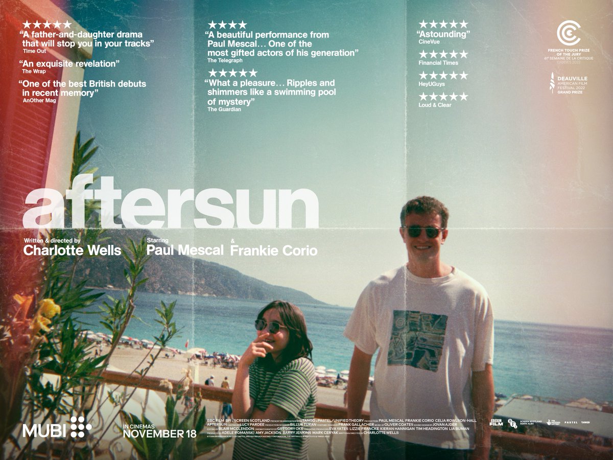 Light House Cinema (@lighthoused7) on Twitter photo 🚨 Competition Alert 🚨
Thanks to our friends <a href="/mubiuk/">MUBI UK & Ireland</a> we would like to invite you and a guest to the preview of AFTERSUN on Nov 7. Paul Mescal & Frankie Corio star in writer-director Charlotte Wells' debut film. To be in with a chance of winning those tickets simply RT this! 🚨 Competition Alert 🚨
Thanks to our friends <a href="/mubiuk/">MUBI UK & Ireland</a> we would like to invite you and a guest to the preview of AFTERSUN on Nov 7. Paul Mescal & Frankie Corio star in writer-director Charlotte Wells' debut film. To be in with a chance of winning those tickets simply RT this!