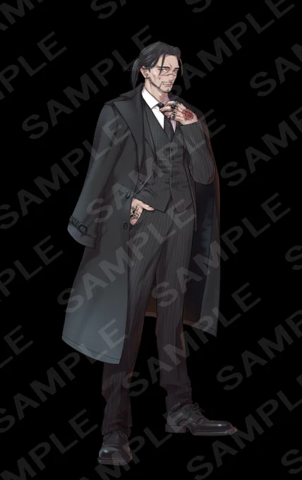 お納めしたイラストです。いつも素敵なキャラを描かせていただきありがとうございます～!! 