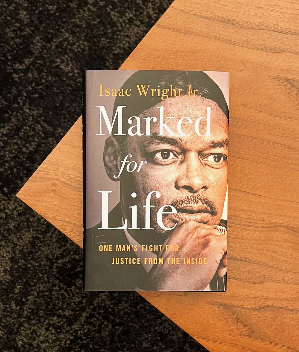 MARKED FOR LIFE (out 11/8) is the true story of <a href="/IsaacWrightJr/">Isaac Wright Jr.</a>'s battle to win his freedom after being wrongfully imprisoned for crimes he didn't commit and a critical indictment of America's judicial system. 

Learn more here: bit.ly/3W4I3BH