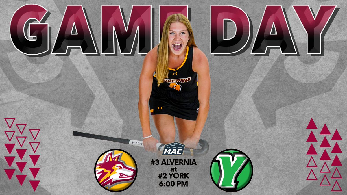 It's not just any Game Day for Field Hockey! The Golden Wolves are heading to York for the MAC Commonwealth Semifinal Game! Action gets underway in York at 6 PM.