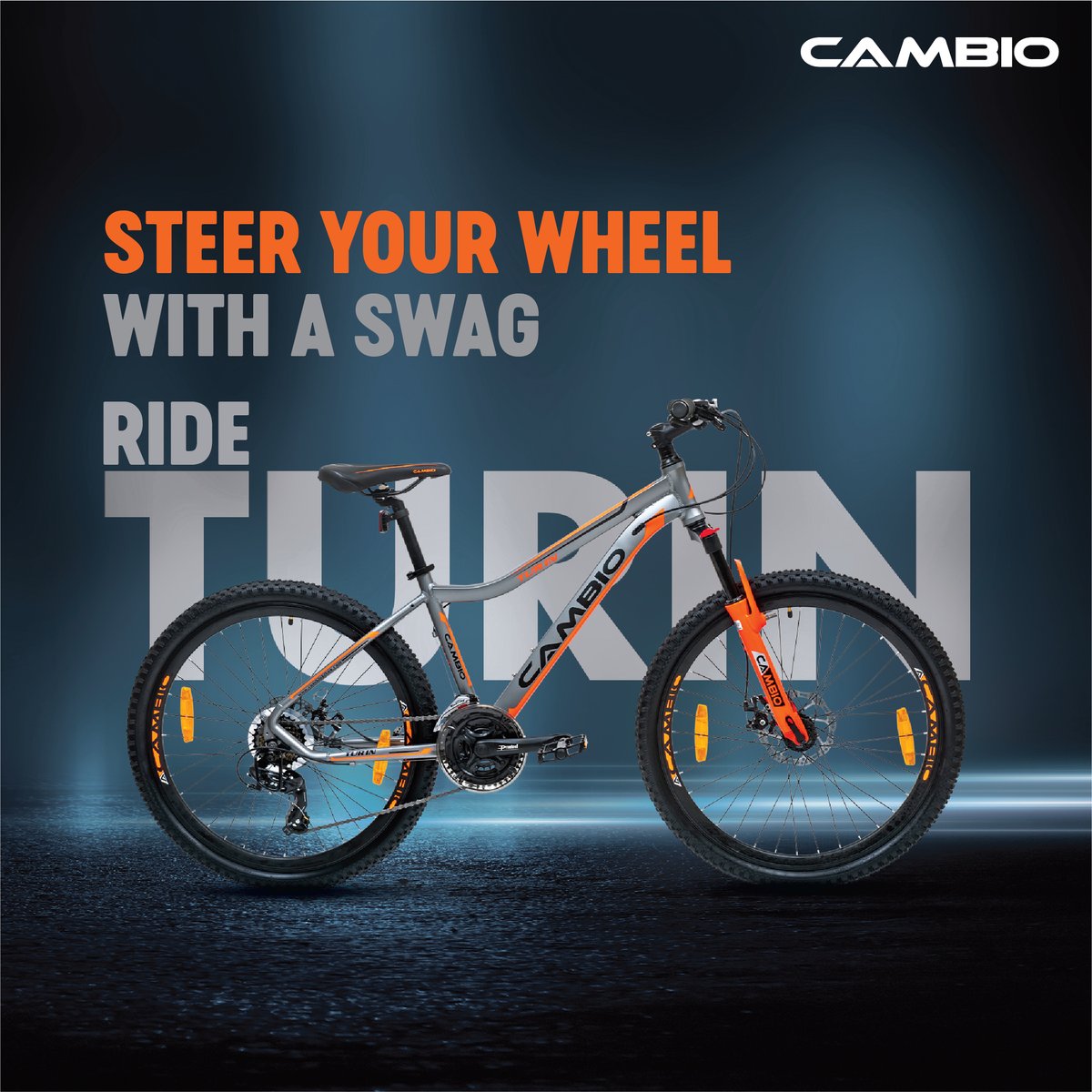 CambioBikes's tweet photo. With an aluminum frameset, double wall alloy wheel, zoom treadles suspension, and Neco steering. Turin gives you the confidence to ride with a new style statement every time you take it out for a ride. 

#CAMBIO #cambiolook #bethechange #mtbbicycles #Cambiobikes #Premiumbikes https://t.co/0hNLBzW25R