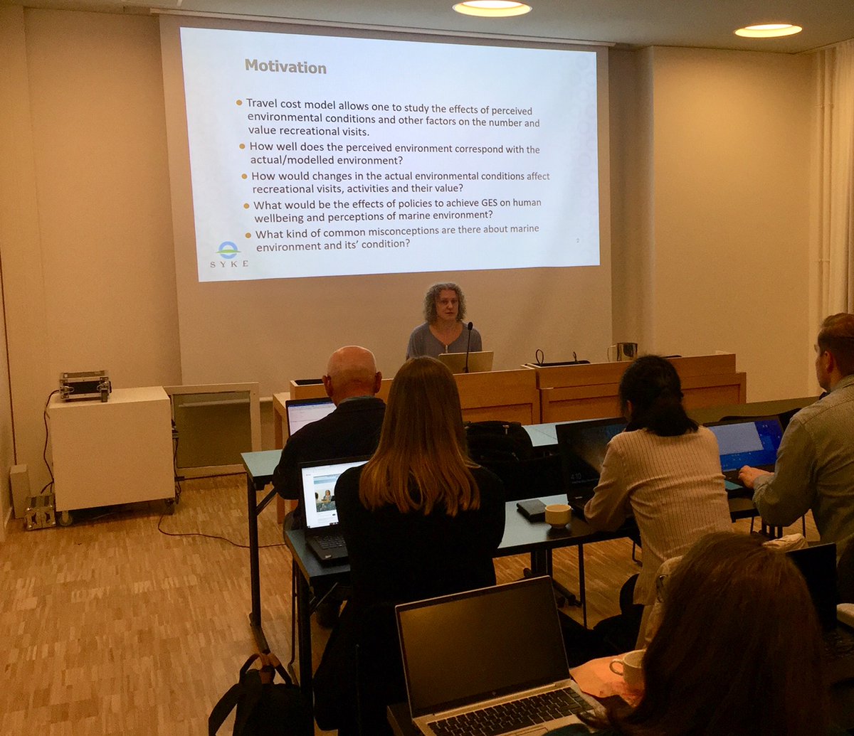 MAREA_CB's tweet photo. Our final seminar session on developing marine ecosystem services accounting - presentations @MAREA_CB experts from @SYKEinfo -   T.Y. Lai , T. Tikkanen and L. Saikkonen  #BalticSea @Interreg_eu #cbresults https://t.co/7jynnXimZ7