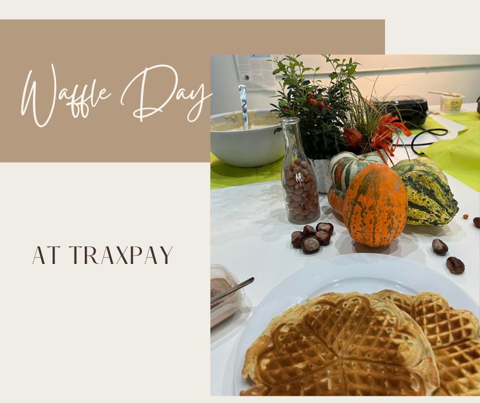 +++WAFFLE DAY AT TRAXPAY+++

Once in a while we bake waffles at the office. 👩‍🍳 🧇 
It is always a wonderful happening for the team and everybody loves the waffles. 🍀☀
Do you like waffles? Then come and join our team. 😊 

traxpay.com/ueber-uns/karr…