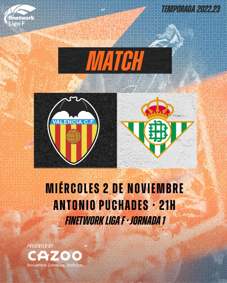 m_mram64583242's tweet photo. Hoy alas 21 horas, Jornada 1 anulada por incomparecencia de las árbitras.vamos equipo a por ese +3 @VCF_Femenino ,@Academia_VCF ,@DAZN_ES ,@LigaF_oficial ,@ https://t.co/X7l0XAbxZ4