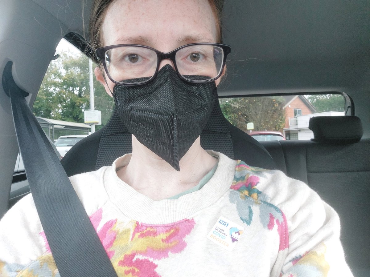 DrEReinhold's tweet image. I've just had my #FluShot and new booster #CovidVaccine! Very happy and lucky to have this provided free to me by the #NHS. Staff seemed tired, but then, they were busier than expected. Hopefully that means more people are getting vaccinated vaccinated!