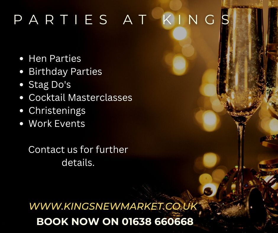 KingsNewmarket's tweet photo. Parties at Kings!
Bring your celebration to us... https://t.co/tgIV5FTwFU