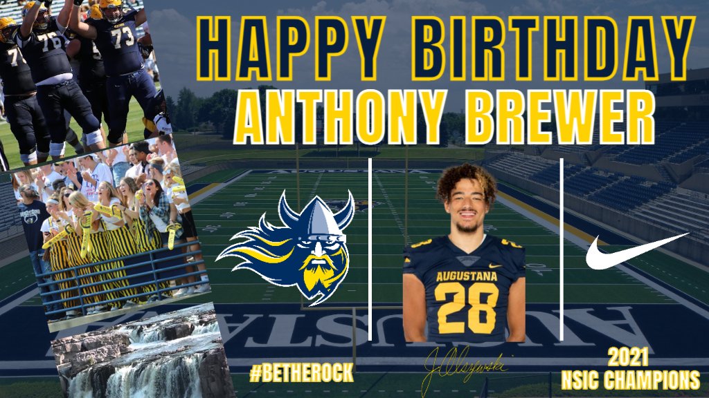 Happy Birthday Anthony! ⚔️ #BeTheRock #FightOn