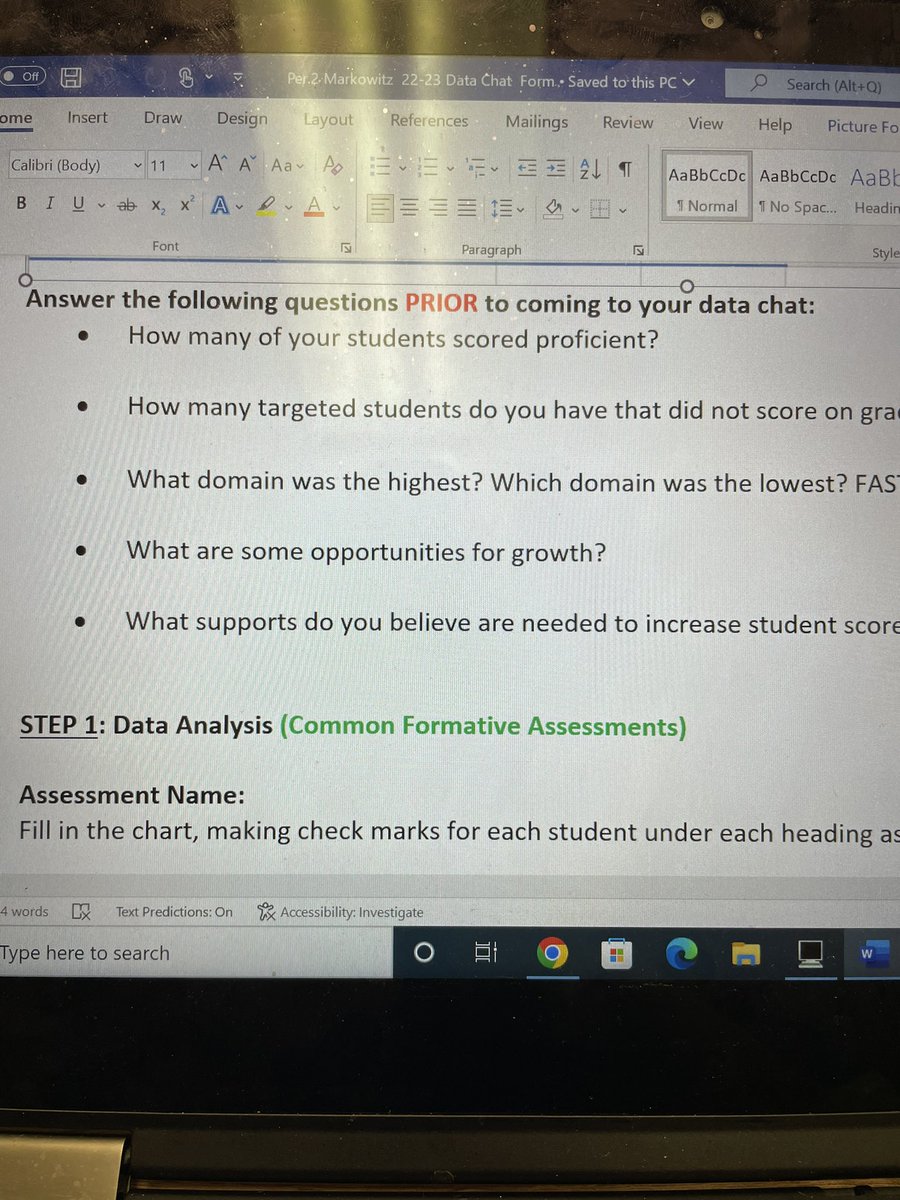 Dr_Kushner2021's tweet photo. Data chats with something sweet! Our ELA team is on fire with their data tracking. Thank you to our amazing literacy coach @CummingsTatiana for your hard work preparing for our instructional chats. #dataanddonuts https://t.co/15UzzKVsrS