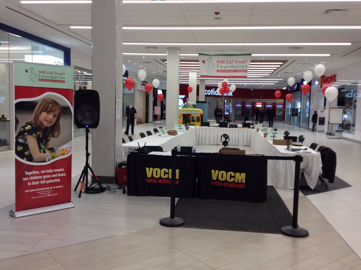 It's Radiothon Day! We are delighted to be back in person at the Avalon Mall. Donate at kidseatsmart.ca or call 722.1996. <a href="/VOCMCares/">VOCM Cares Foundation</a> <a href="/avalonmall/">Avalon Mall</a>
#EveryBreakfastCounts #EveryChildCounts #EveryDollarCounts #BeAReason
