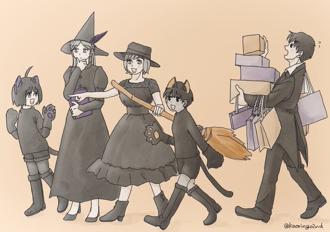 まだハロウィンを引きずってます楽しい 