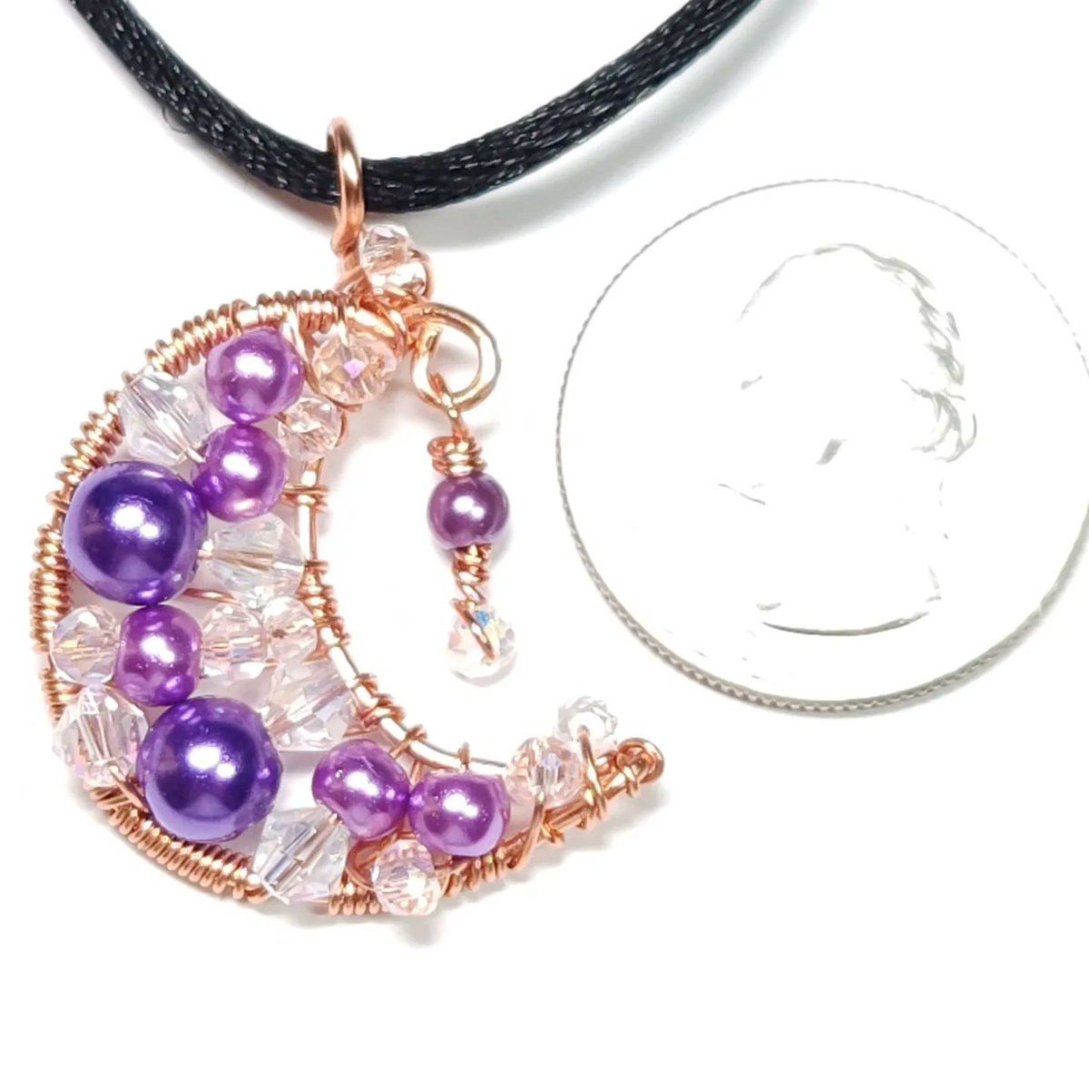 WideEyedSiren77's tweet photo. Does anyone love the moon as much as me?😍
Newly listed in my shop
https://t.co/zzymfSmQvi 

#jewelry #jewelryartist #ShopSmall #support #smallbusiness #workingartist #love #handmade #art #artist #Gift #purple #pink #wirewrappedjewelry #dreamy #vibes #rt https://t.co/3rijlIhdmv