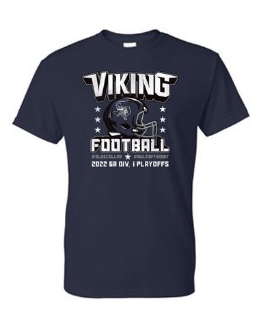 BHSVikingFB's tweet photo. Get your playoff T-Shirts to support the Bryan Viking Football Team during playoffs !! The store will close on November 7, 2022 @ 8AM. Click the link below.  #BoardTheShip #BuiltDifferent
#BlueCollar https://t.co/1zNYpkcLzJ https://t.co/JC4CagyTJr