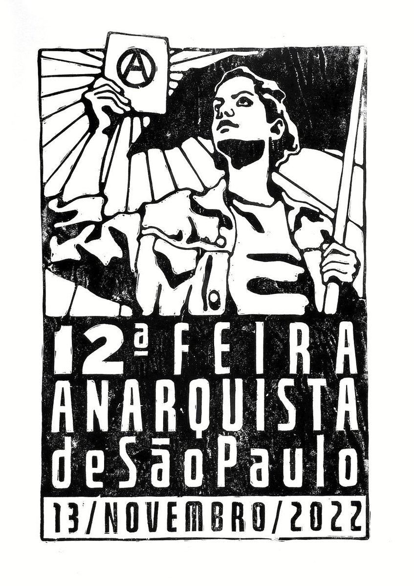 El próximo domingo 13 de noviembre participaremos en la XII Feira Anarquista de São Paulo organizada por  Biblioteca Terra Livre (<a href="/bterralivre/">Biblioteca Terra Livre</a>), CCS-SP y Nelca.

Mais informações
feiranarquistasp.wordpress.com