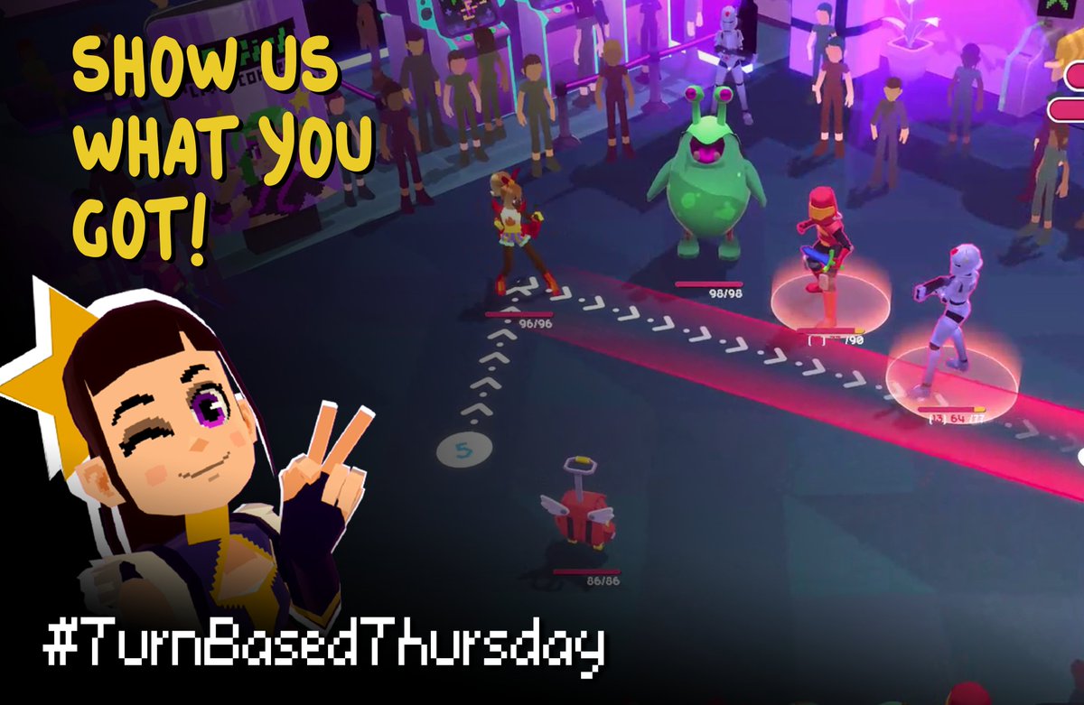 Happy to host this week's #TurnBasedThursday!

Fellow #indiedev - Show us screenshots, videos, GIFs - pitch your #turnbased game! Link your store pages!

👉 Add the Hashtag &amp; tag other devs!

EVERYONE!
Smash the ❤ buttons,🔁retweet,✨wishlist everything!

#indiegames #gamedev