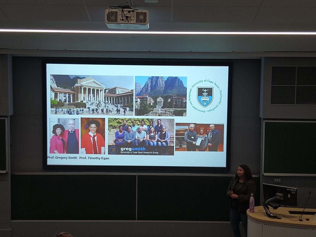 We had a great talk today in our @UEA_Chemistry seminar! Thank you very much @tameryn19 for showing us your excellent research in 'your chemistry journey so far...'