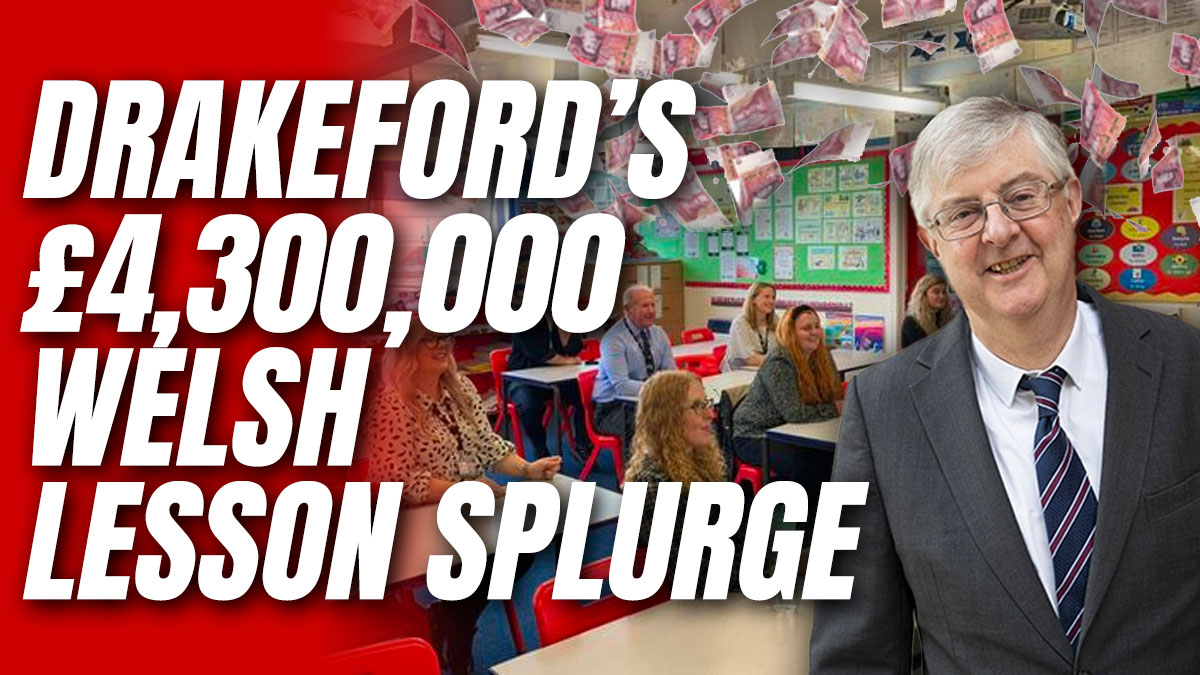 GuidoFawkes's tweet image. Free Welsh Lessons For 16-25-Year-Olds to Cost Taxpayers Millions order-order.com/2022/11/02/fre…