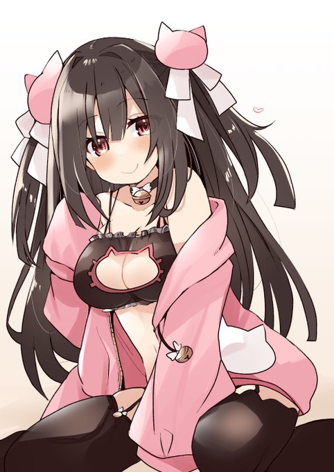 れいきらちゃんも猫下着似合うと…思いまして 