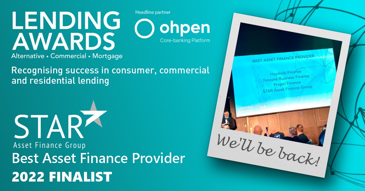 We were honoured to be a finalist in the Best Asset Finance Provider category at the Credit Strategy Lending Awards last night.
To be recognised again, demonstrates once more how the <a href="/Star_Asset_Fin/">STAR Asset Finance</a> continues to grow stronger together, to benefit customers.  

#StrongerTogether