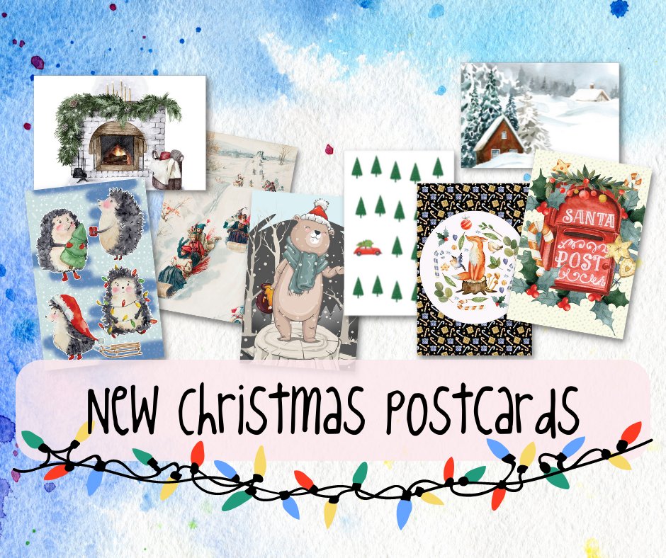 New #Christmas #postcards have been added to the shop!
favoritepostcard.com

#postcrossing