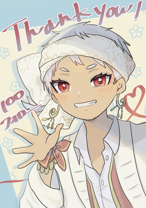 フォロー100超えありがとうございます!!これからも楽しくいっぱい描いていきたいですっ!!!! 