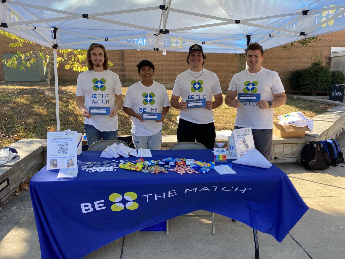 FarmHouse1905's tweet photo. Our Southern Illinois brothers helped bring nearly 40 new members to the @BeTheMatch registry, or “the world’s greatest waiting list.” Way to go men! #FHProud https://t.co/RvfHTxUmq4