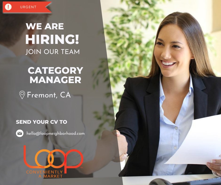 Loop is hiring! Check out our Job listing to find more details about this position! 

linkedin.com/jobs/view/3333…