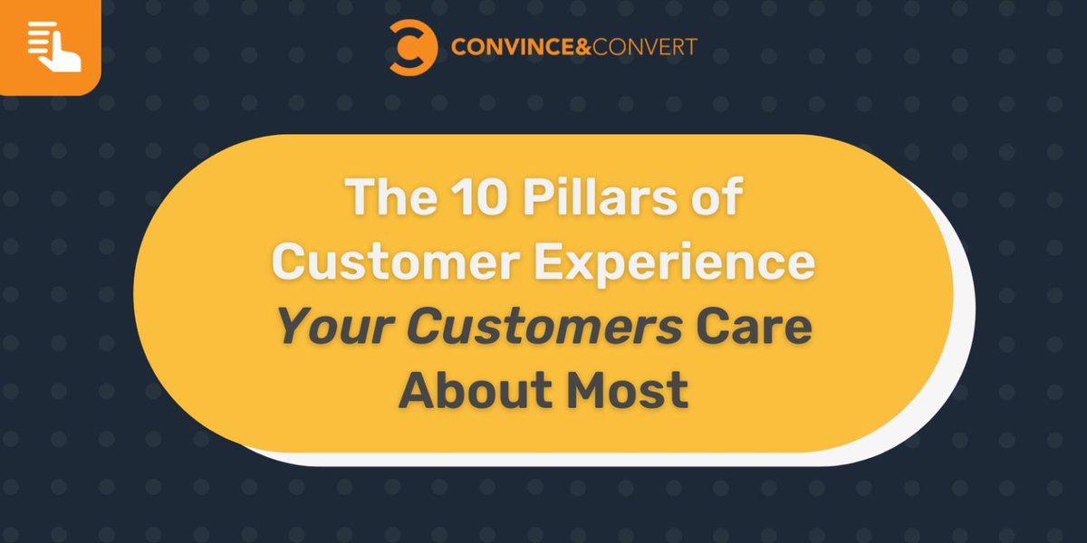 Quarry (@quarry) on Twitter photo .<a href="/convince/">Convince & Convert</a> has identified 10 pillars of customer experience. Take their self-assessment to see where you’re strong and where you have opportunities for improvement. bit.ly/3F0AINz .<a href="/convince/">Convince & Convert</a> has identified 10 pillars of customer experience. Take their self-assessment to see where you’re strong and where you have opportunities for improvement. bit.ly/3F0AINz