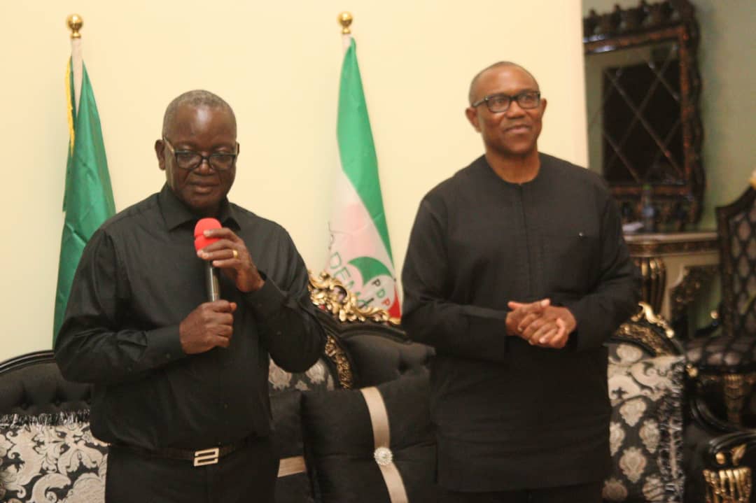 PeterObi's tweet photo. My most sincere thanks to my dear friend and brother H.E @GovSamuelOrtom, for his graciousness, warm hospitality and friendship. Visiting Benue is always a pleasure. -PO https://t.co/YdG5rwxa0p