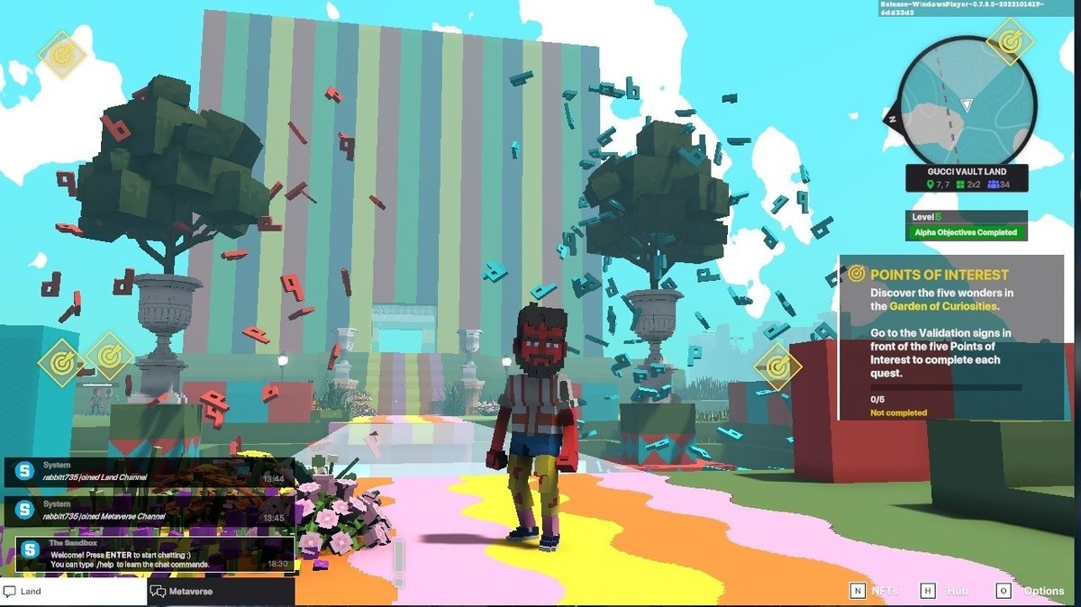 everett1633's tweet photo. @TheSandboxGame 🍓 #GucciVault in  #TheSandbox https://t.co/BevuBSN50m