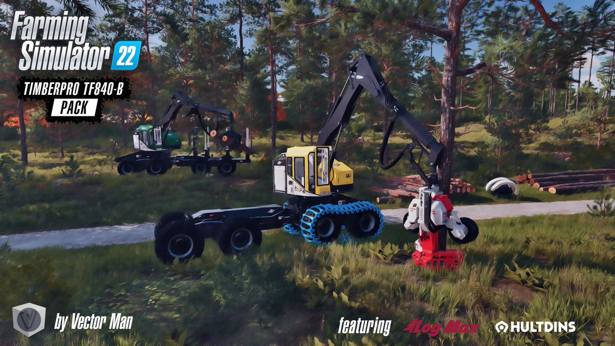 vmModding's tweet photo. Check out the trailer for the TIMBERPRO TF840-B Pack! --> https://t.co/CL9qAXQgko
#timberpro #farmingsimulator #fs22 #fs22mods https://t.co/UP44Ot3iiz