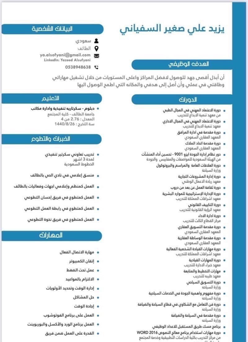 سأكون ممتن لكل من يقوم بدعمي "بلايك ورتويت" على السيرة الذاتية حتى أجد فرصة مناسبة لي  .. شكراً لكل من دعمني مقدماً

@ABDULMAJEEDSU