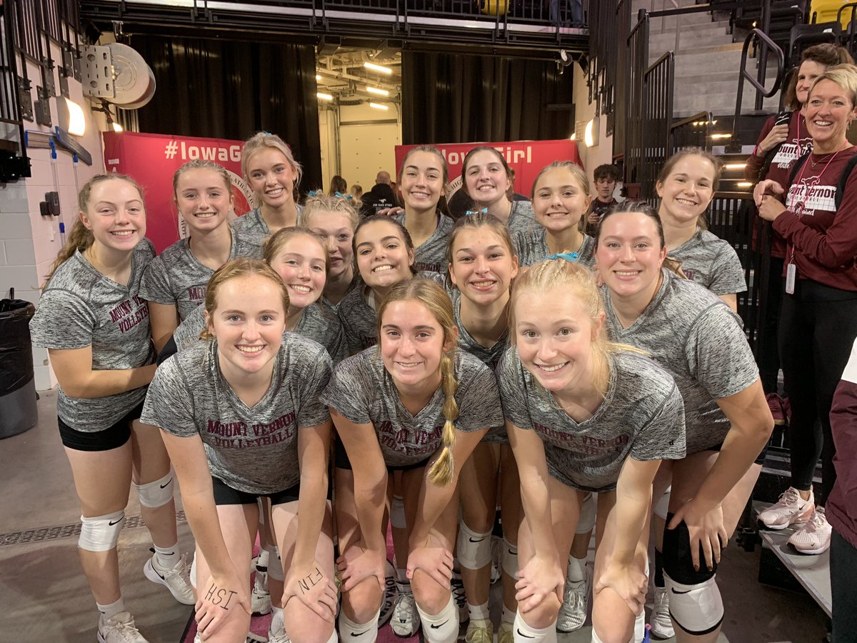 mrbrandmvhs's tweet photo. Semi-Final action for these girls today! Let’s GO, Mustangs! #GoMVStangs #iahsvb #MVVB https://t.co/iG7o5UbUDH