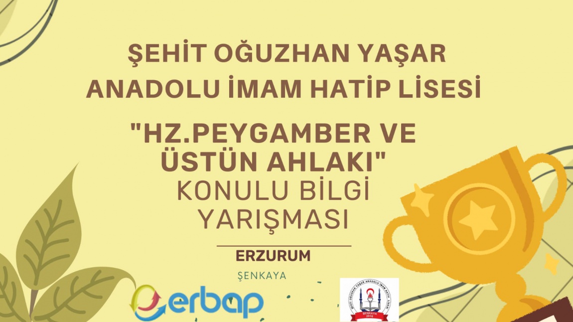 senkayaaihl's tweet photo. Şehit Oğuzhan YAŞAR Anadolu İmam Hatip Lisesi ve Şenkaya Çok Programlı Anadolu Lisesi arasında bilgi yarışması düzenlendi.

Yarışmayı hazırlayan öğretmenlerimiz Sema TAŞKIN ve Zehra DURSUN'a değerli katkılarından dolayı teşekkür ediyoruz.

@Erzurum_Mem
@skaygusuz
@MemSenkaya https://t.co/wIki8vX12y