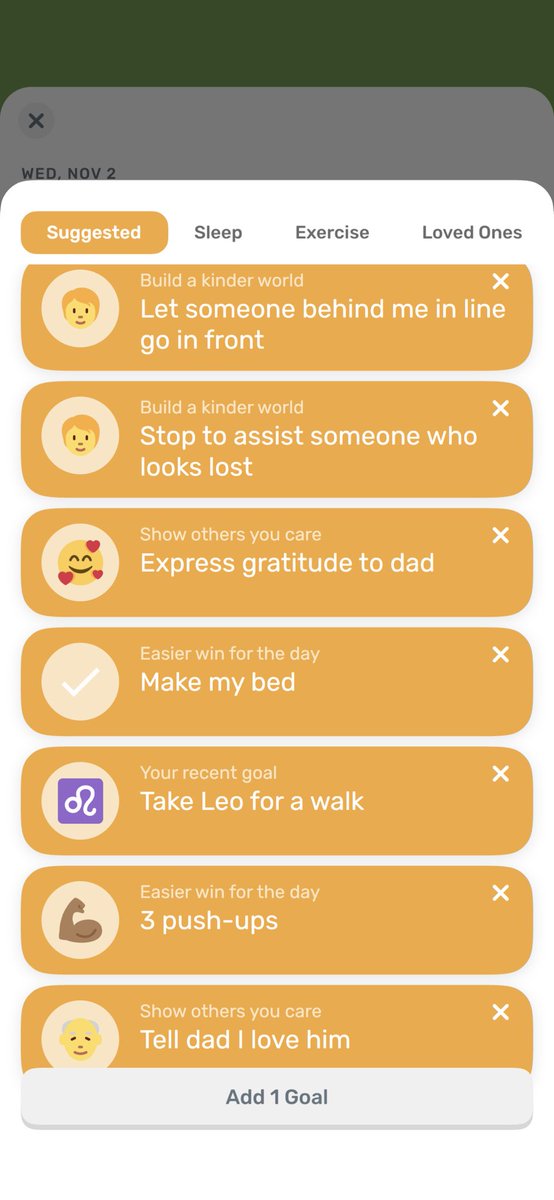 twovertebrae's tweet photo. was setting up my goals for today and these two TERRIBLE options popped up.
thanks for reminding me of my daddy issues https://t.co/wmb0GQZ8M8