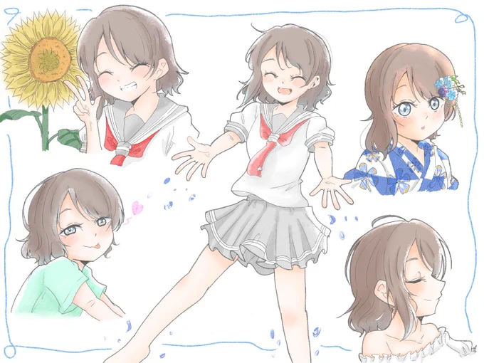 もしお暇であればぜひ… #私の絵に書き込んで褒めて欲しい 