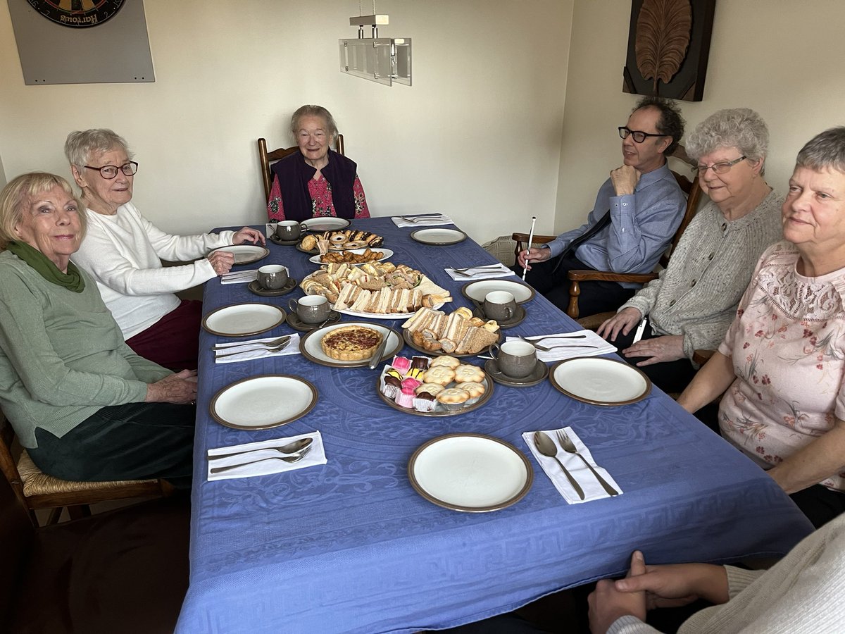 Lucky to have a super new host for this months <a href="/reengageuk/">Re-engage</a> teaparty. Great hospitality and fun had by all. #endlonliness
