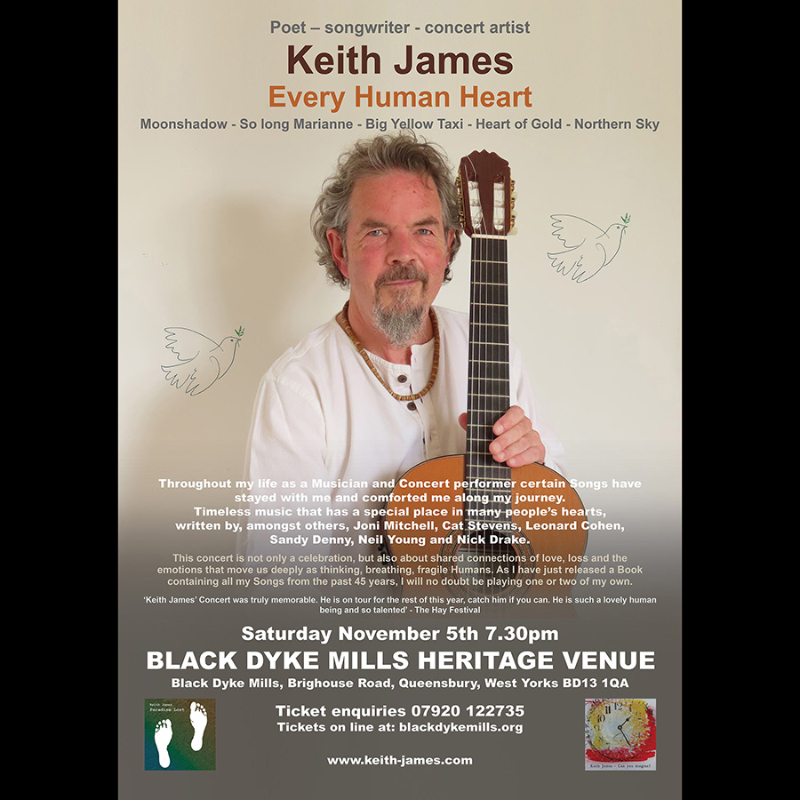 A lovely evening of songs you will know and love performed by the excellent Keith James. @KeithBe16249476 skiddle.com/e/36085479