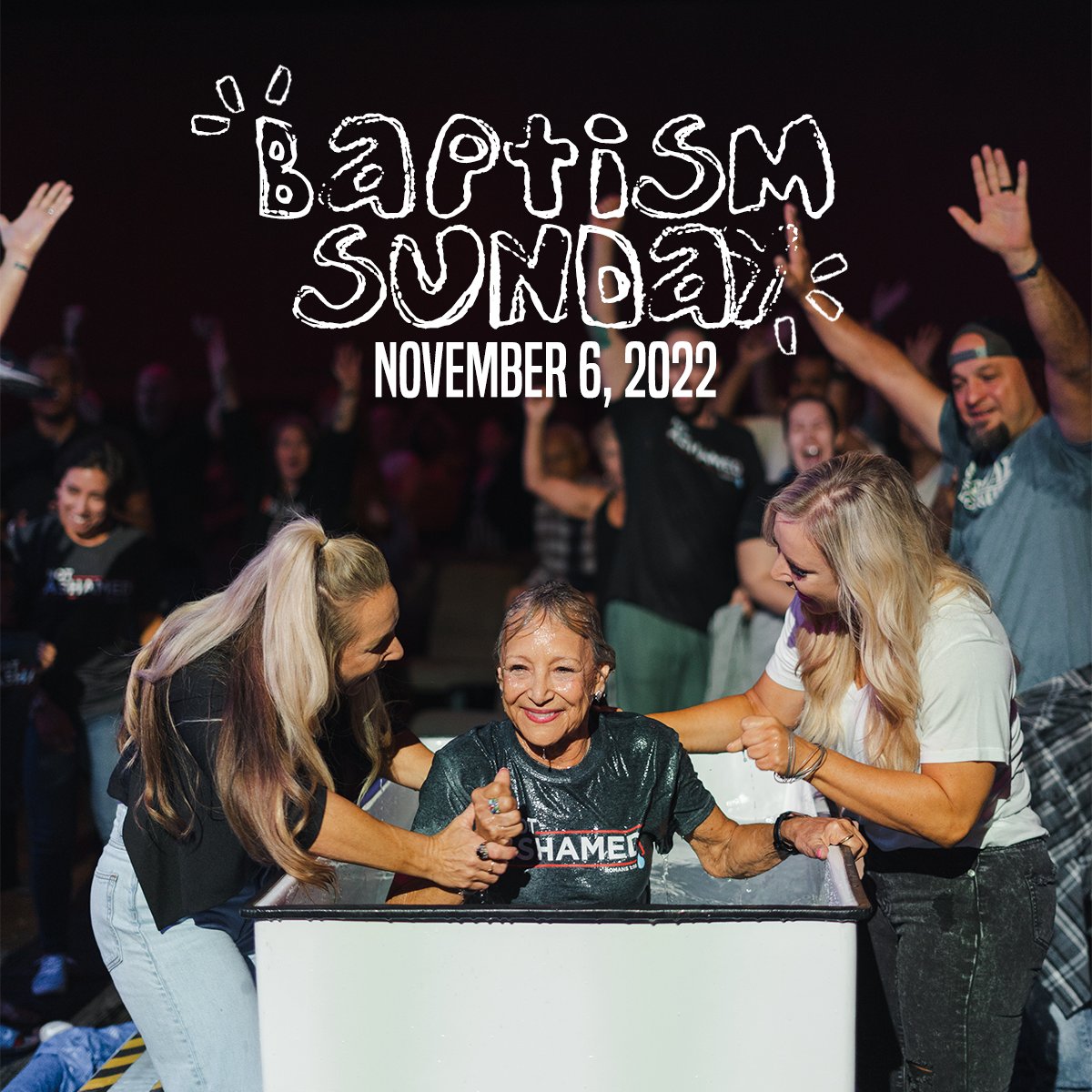 gatewaysatx's tweet photo. 𝗧𝗛𝗜𝗦 𝗦𝗨𝗡𝗗𝗔𝗬 𝗜𝗦 𝗕𝗔𝗣𝗧𝗜𝗦𝗠 𝗦𝗨𝗡𝗗𝗔𝗬!
If you have surrendered your life to Jesus and want to publicly declare your faith through water baptism, visit https://t.co/PMapY5TMn9 and register for one of our baptism services on November 6th. https://t.co/fsgSukuiSM