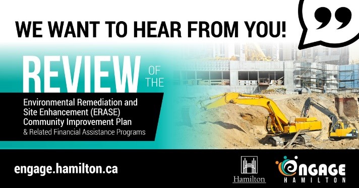 We want to hear from you! We are undertaking a review of the existing Environmental Remediation and Site Enhancement Programs. Attend our virtual public meeting on November 22 to discuss potential changes to the program and share ideas. 
Register: hubs.la/Q01qYgHM0