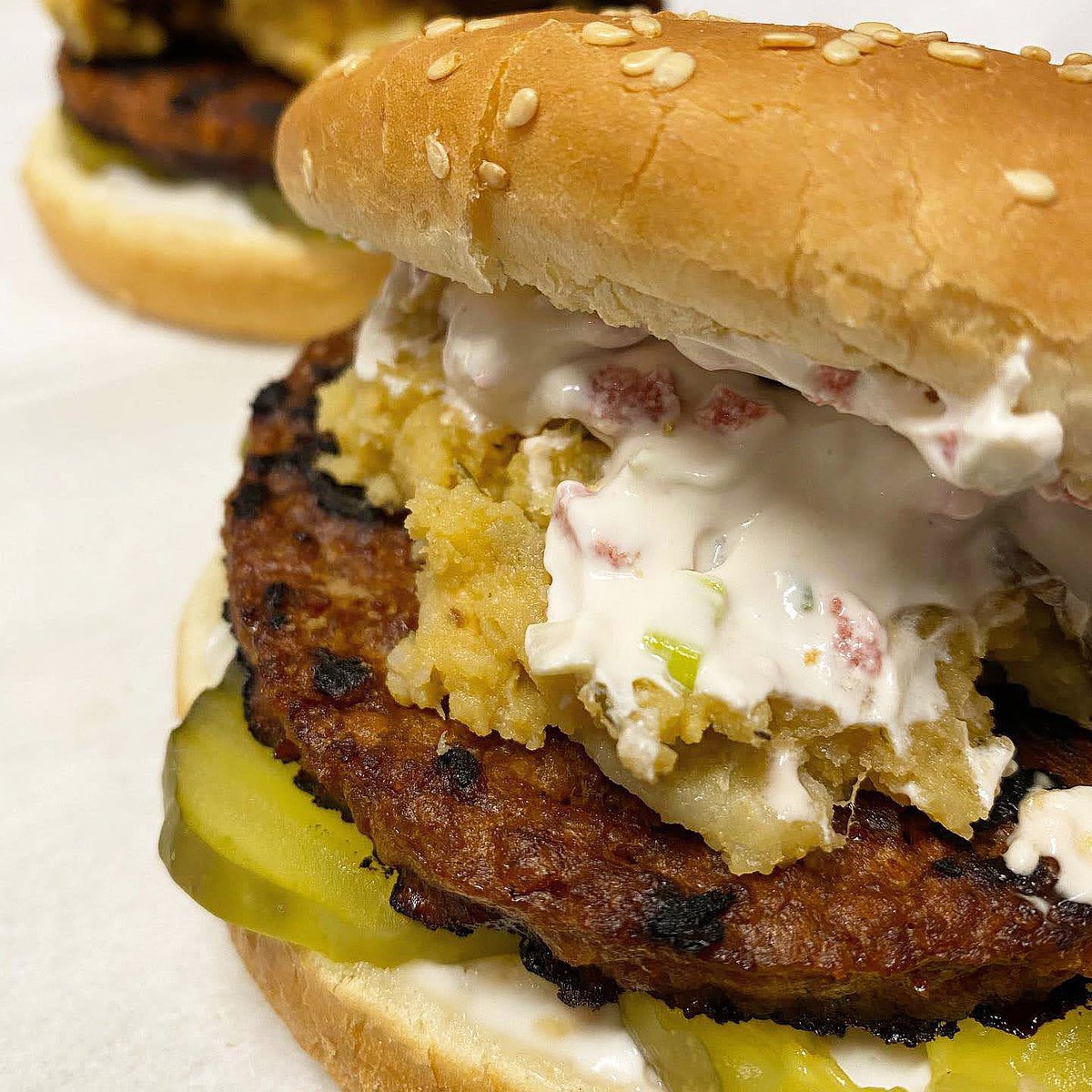 Today’s the day:
Loaded Baked Potato Burger