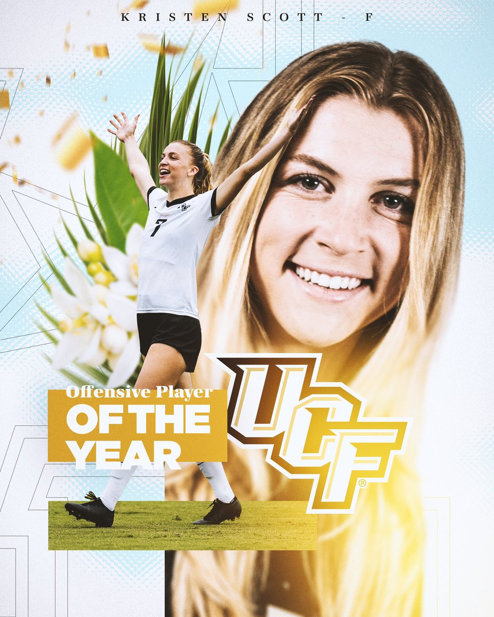 UCF Women's Soccer (@ucf_wsoccer) on Twitter photo Kristen Scott has been scoring all season long and now she’s the <a href="/American_WSoc/">American WSoccer</a> Offensive Player of the Year! Kristen Scott has been scoring all season long and now she’s the <a href="/American_WSoc/">American WSoccer</a> Offensive Player of the Year!