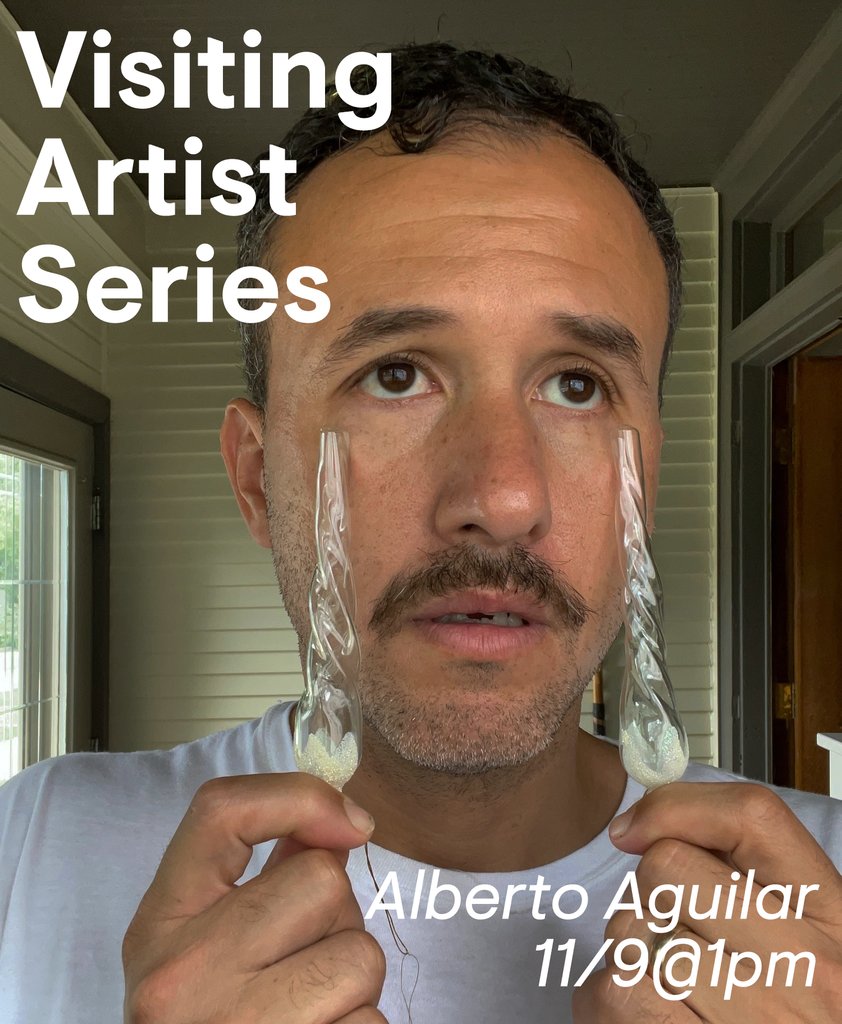 Join us a week from today, Nov 9 at 1pm in the Studio Theatre for an artist talk by Alberto Aguilar!

Learn more at theccma.org/vas
