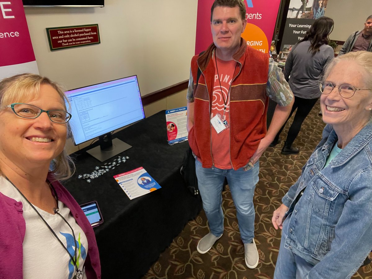 We had so much fun meeting new teachers and reconnecting with friends at the <a href="/ATMNE_math/">ATMNE Math</a> conference last week! If you missed us you can learn more about our FREE platform, ASSISTments Teacher, at bit.ly/3Nj4EX7 or catch us at #NCTM Baltimore in December!