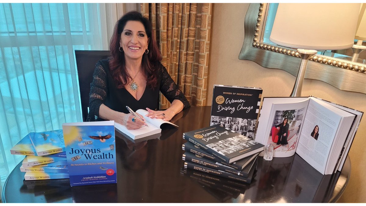 ArminehGlobal's tweet photo. Living abundantly and making a change is inspiring to me!
#joyouswealth #inspiration #author #courage https://t.co/EGyC3VpUgi