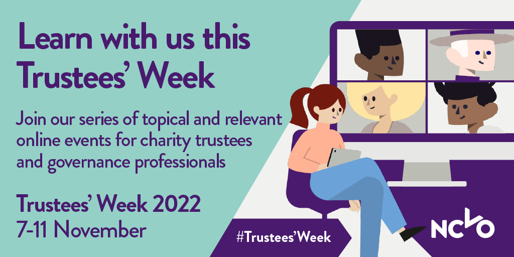 📣 Last chance! We still have a few places left at some of our #TrusteesWeek webinars. Book your place now: ncvo.org.uk/get-involved/t…