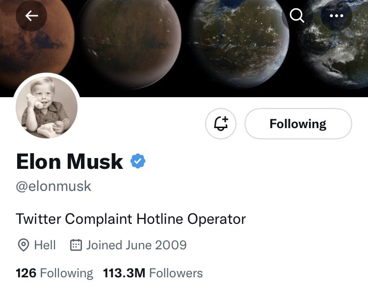MMMatlock's tweet image. Elon is savage 😂