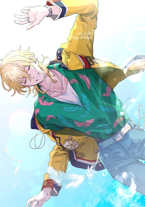 一段と優しさ滲み出て癒しの波動が止まらない・・(イラスト再掲でごめん・・・)お誕生日おめでと#羽風薫誕生祭2022 