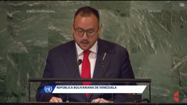 Debate en la ONU sobre resolución contra bloqueo de EEUU a #Cuba 
#Venezuela Es imposible olvidar como hace menos de 2 años ante el azote del coronavirus, #Cuba envío brigadas médicas a diferentes lugares del mundo y se propuso la creación de vacunas para enfrentar la pandemia
