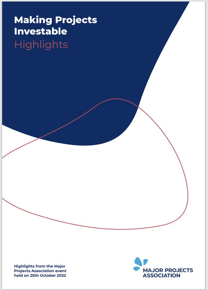 Major Projects Association tweet media