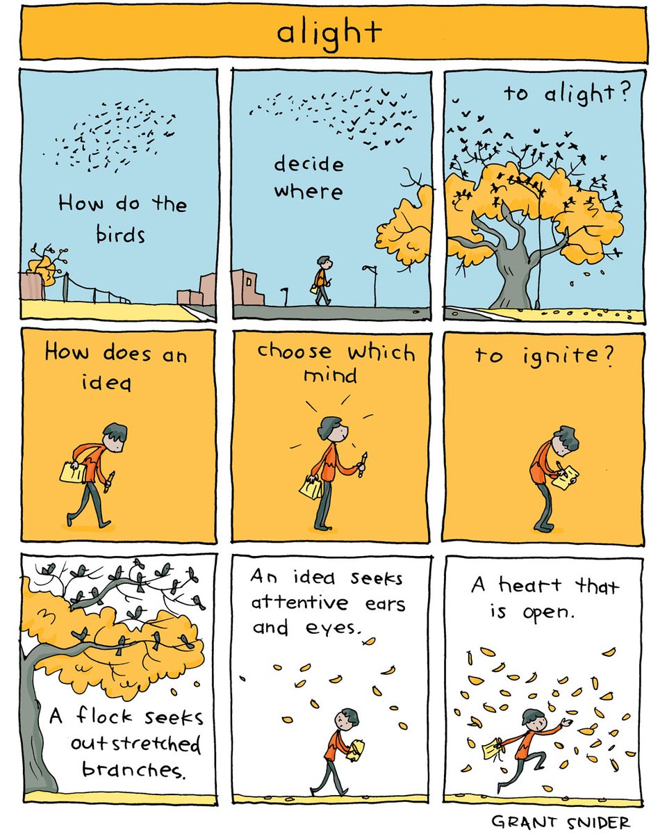 Poetry Comics Month, Day 2: Alight
#poetrycomicsmonth